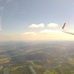 Flugwegposition um 12:23:33: Aufgenommen in der Nähe von Okres Prachatice, Tschechien in 1649 Meter